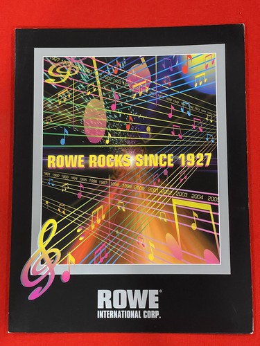 Rowe ami jukebox - ami, flyer