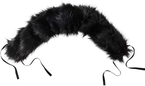 Clair lune faux fur hood - clair,