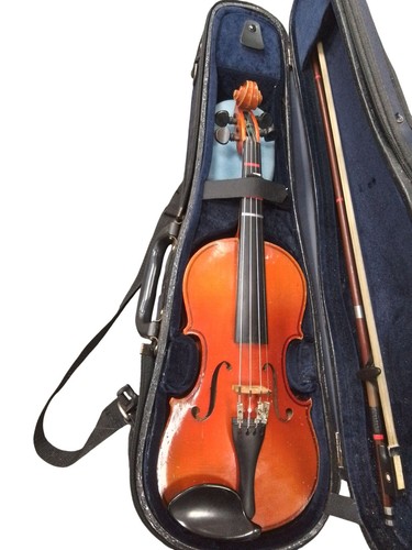 Used violin with case and - case, bow