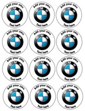 12 PERSONALISED BMW LOGO