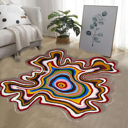 Psychedelic rugs 3x3 feet - psychedelic,