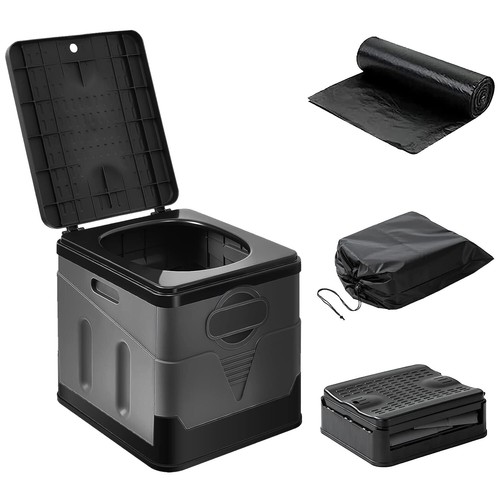 Portable camping toilet - portable,
