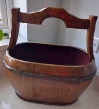 Old Wooden Bucket/Pail Water