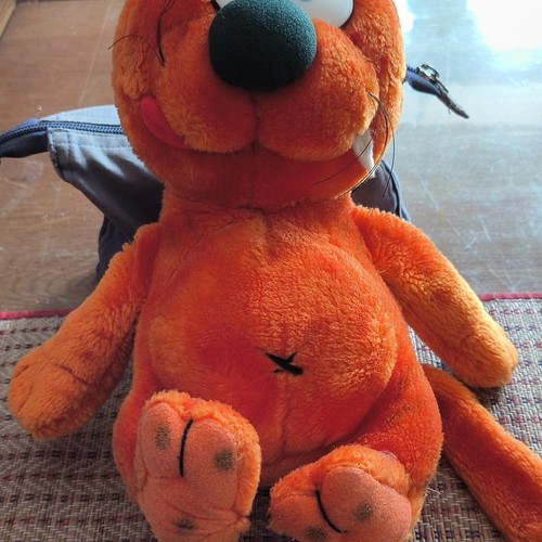 Garfield orange plush - garfield, toy