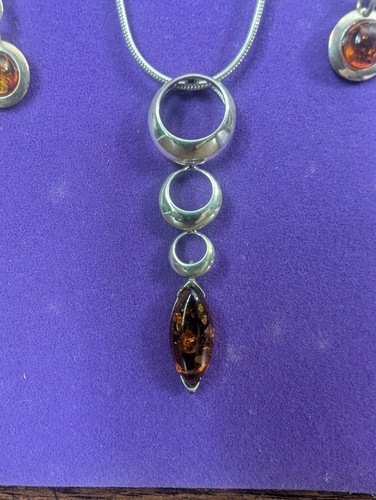 Silver 925 baltic - silver, amber