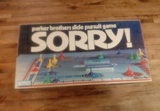 Vintage Sorry! Board Game 1972