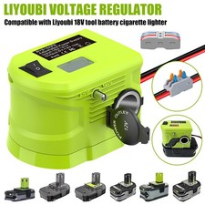 18Vto 12V Step-Down Converter Power Wheels Battery Adapter for Ryobi 18V Battery