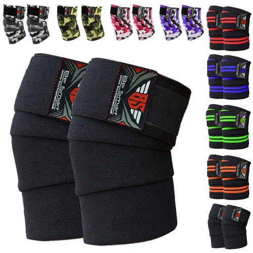 Knee wraps weight lifting - knee,