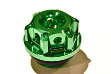 OIL FILLER CAP CNC GREEN