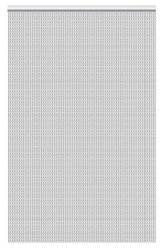 Grey 80x200cm chain fly screen - 80x200cm,