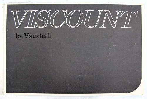 Vauxhall viscount car sales - vauxhall,