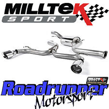 Milltek Exhaust Focus ST225 Cat Back 3" RACE System Polish GT100 SSXFD135 LOUDER