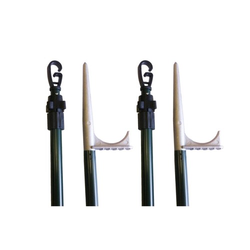 Hide poles set solid kit - 4,