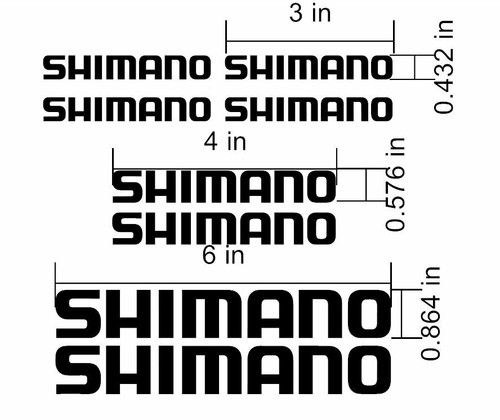 Custom shimano decal - shimano,