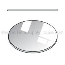 NEW ROUND 1MM THICK FLAT WATCH MINERAL GLASS CRYSTAL REPLACEMENT SIZE 16MM-50MM