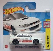 1/64 HOT WHEELS SUBARU 22B STI "UK SELLER" 