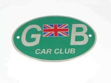 Vintage Car "GB" Great Britain