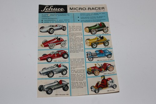Schuco toys micro - micro, -racer