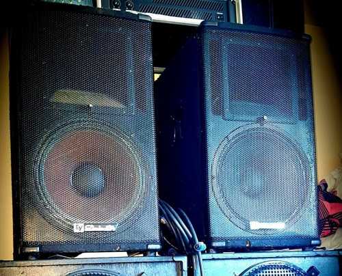 Eliminators speakers - ev,
