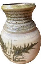 west german fat lava vase