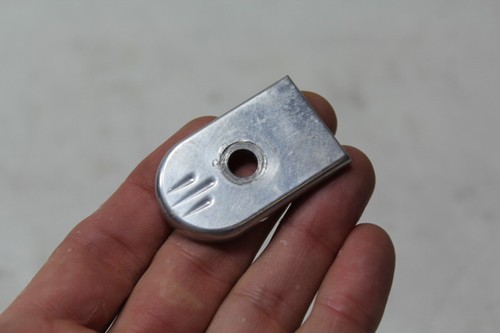 Aluminum seat mount hold - aluminum, hold-down
