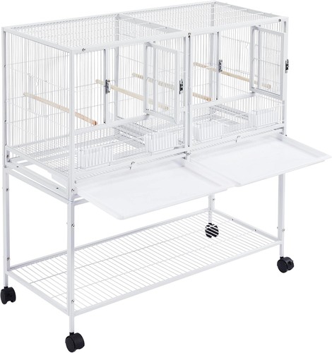 Divided breeder bird - bird, cage