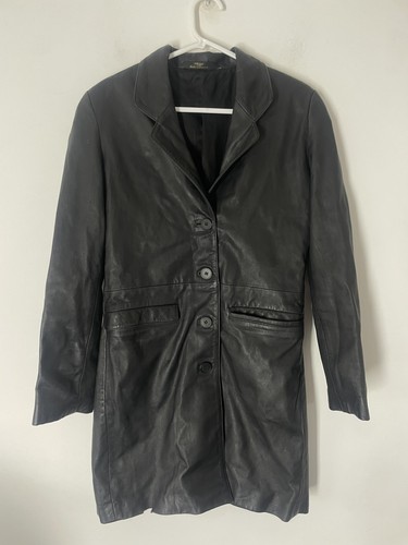 Michaels black leather - st,