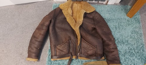 Sheepskin flying jacket - flying,