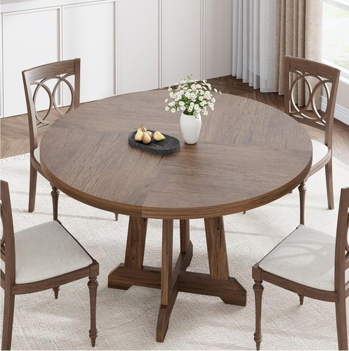 Round dining table - table, for