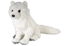 NEW PLUSH WILD REPUBLIC CUDDLEKINS 12" ARCTIC FOX CUDDLY SOFT TOY TEDDY - 12228