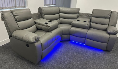 Roma electric corner recliner - corner,