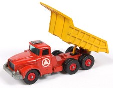 Matchbox King Size K10/19 Scammell Tipper Dump Truck Made in England Red Rims