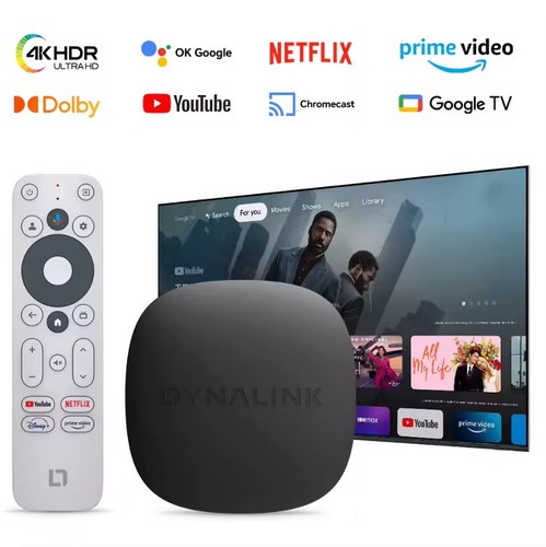 Google box with - tv,