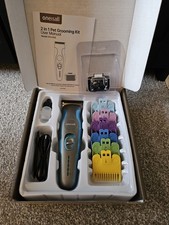 oneisall Dog Clippers & Paw Trimmer Dual Blade Grooming Kit Dog Grooming Clippe