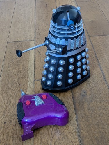 Doctor who black silver - silver, dalek