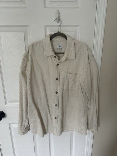Zara beige corduroy - corduroy, jacket