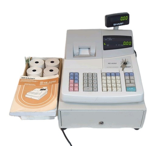 Cash register sharp - cash, xe-a202