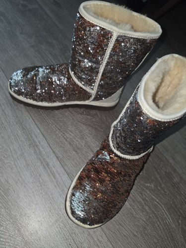 Ugg boots gold - gold, sequin