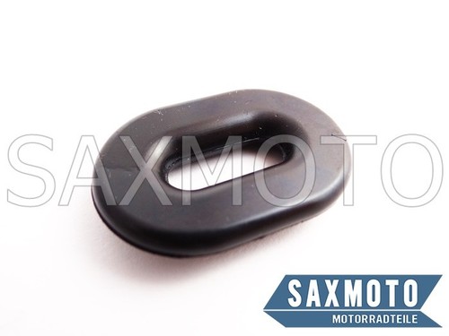 Rubber grommet retaining