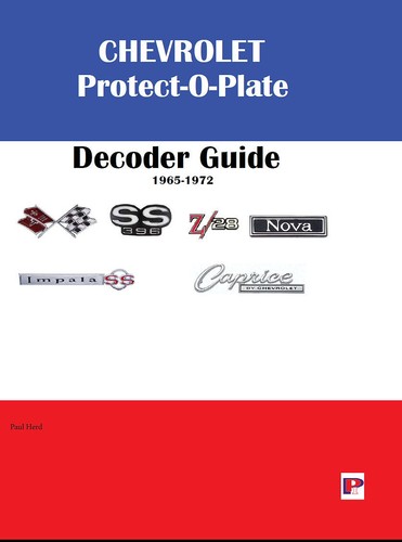 Chevrolet protect plate - chevrolet, protect-o-plate