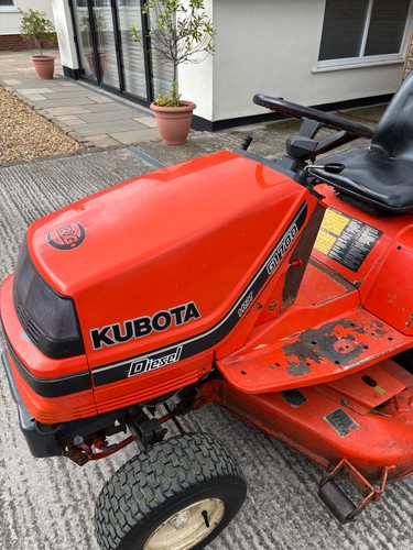 Kubota g1700 diesel ride - g1700, on