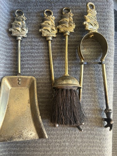Vintage fireplace companion - vintage,