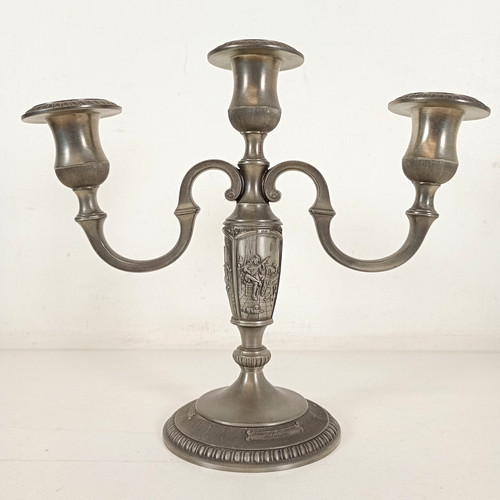 Wmf zinn pewter candle - zinn,