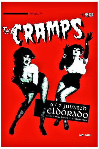 Cramps poster print - poster, 12"x18"