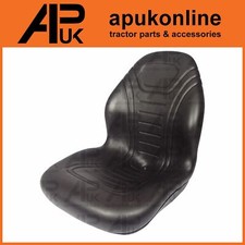 Universal Black High Back Seat Forklift Dumper Boat Digger Tractor Buggy Mule