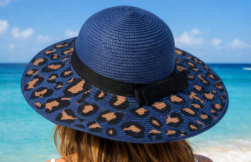 Black ginger blue - blue, print
