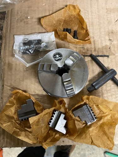 New 80mm jaw - new, chuck