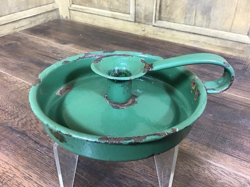 Vintage green enamel - vintage,