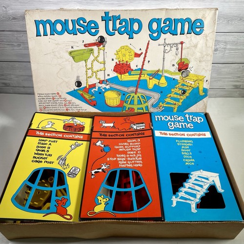 Vintage mouse trap - trap, game