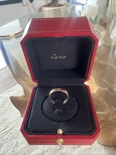 Cartier LOVE Ring 18ct Rose